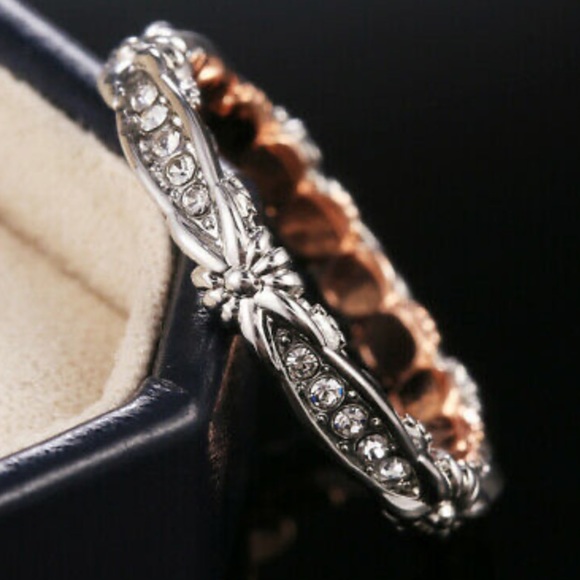 New Sterling silver/gold plated Ring - Picture 5 of 5